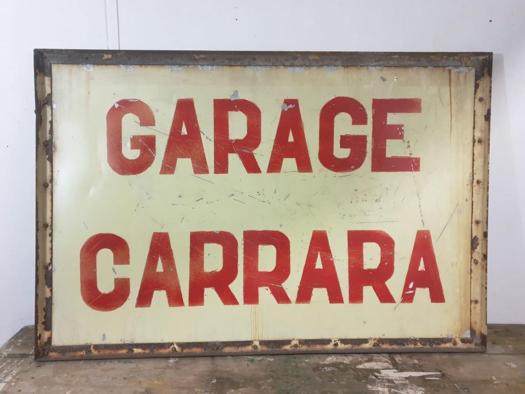 panneau ancien signalisation usine loft garage vintage