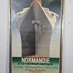 1 affiche le normandie