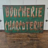 1 enseigne boucherie charcuterie