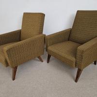 3 paire de fauteuils 50 s