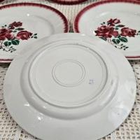 4 6 assiettes plates badonviller