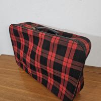 8 valise tissu ecossais 1